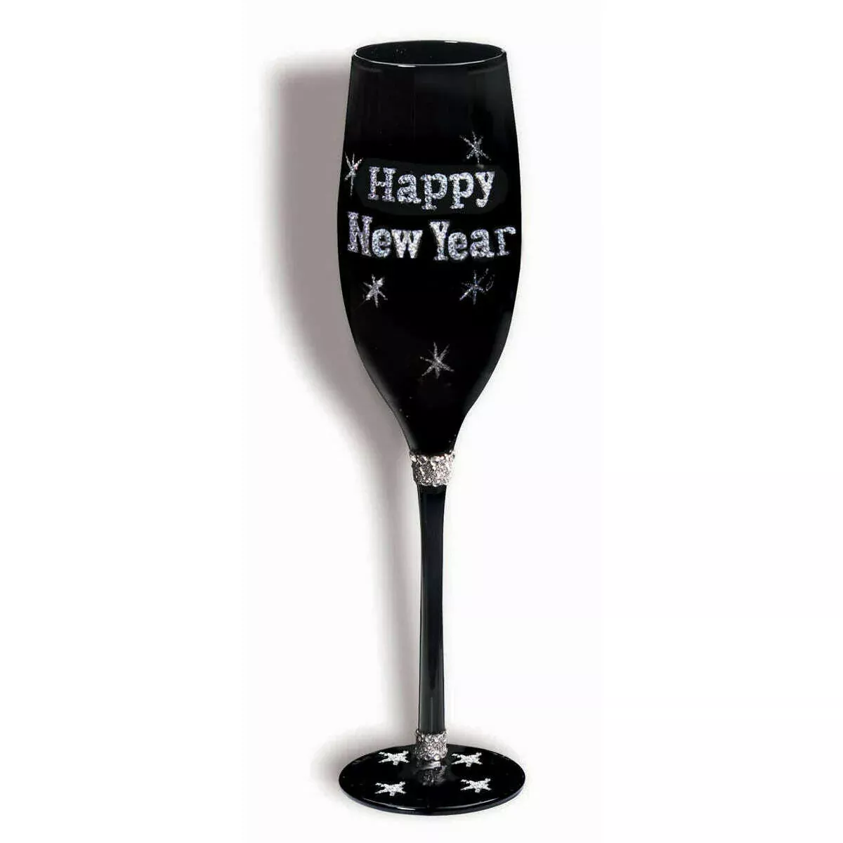 Happy New Year Champagne Glass