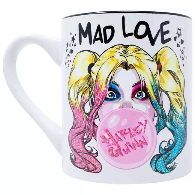 Harley Quinn Mad Love Bubble Gum Coffee Mug