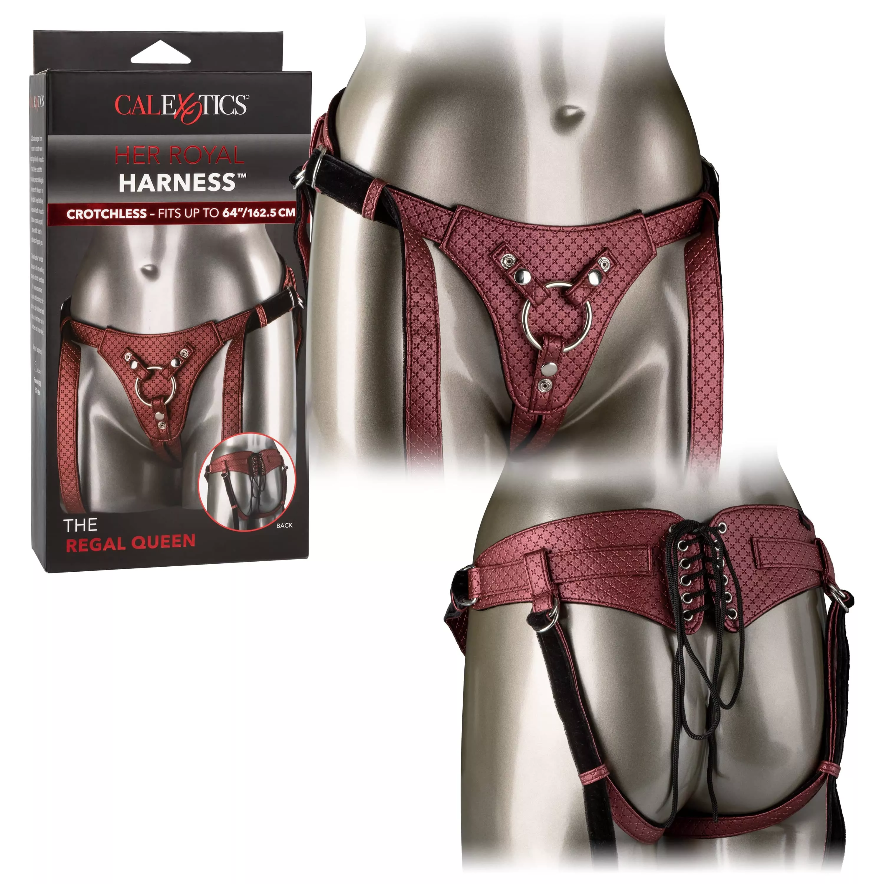 Her Royal Harness™ The Regal Queen - Bronze