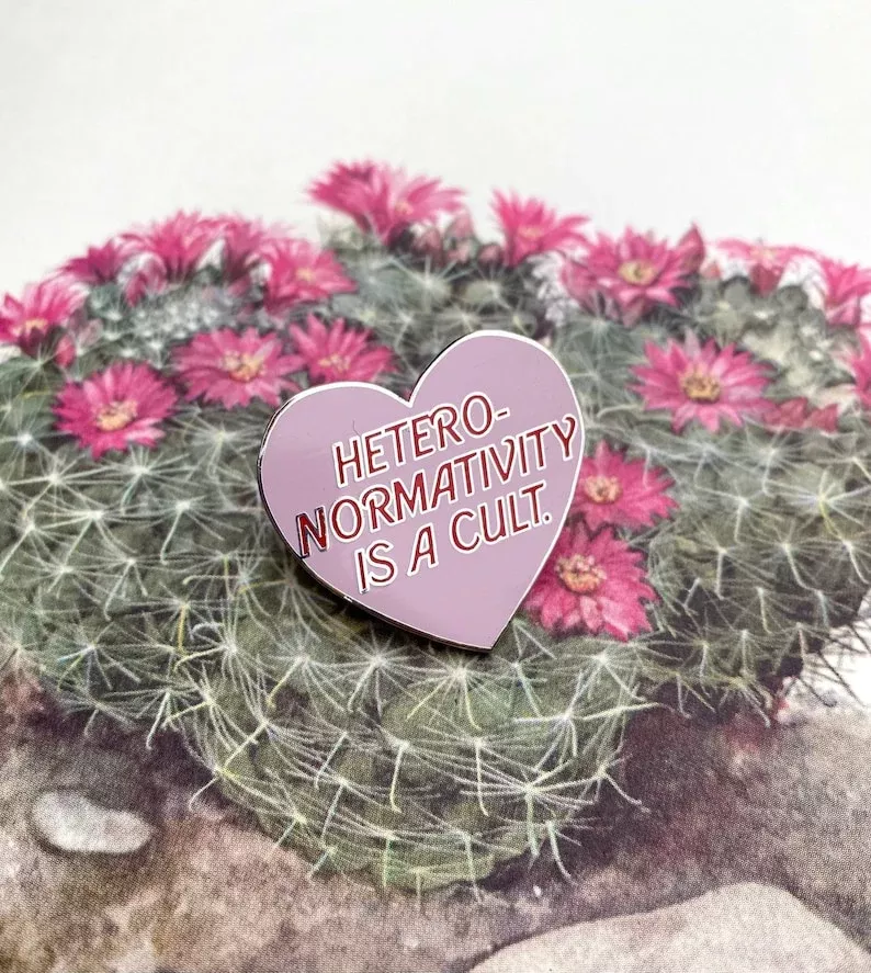 Heteronormativity is a Cult Pin