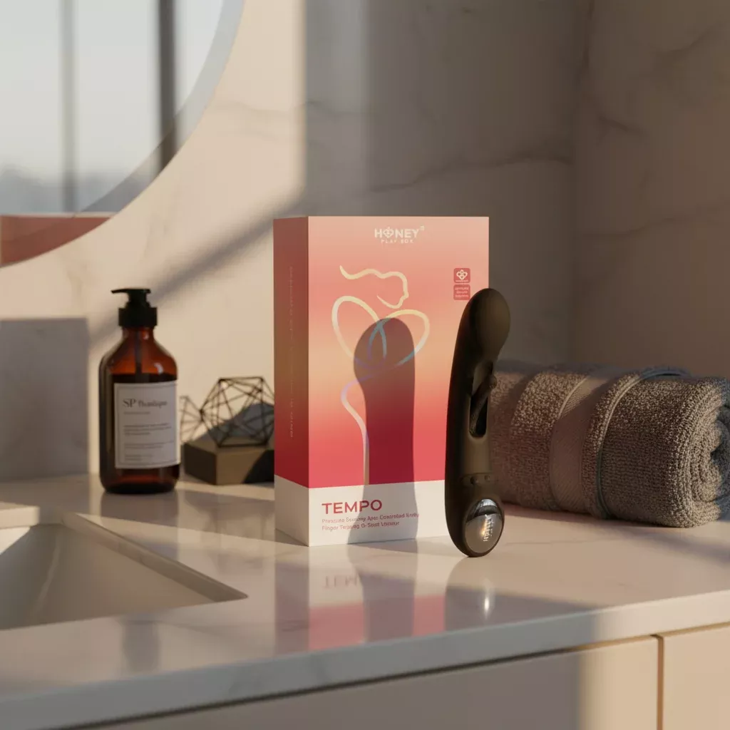 Honey Play Box Tempo Pressure Sensing App-Controlled Tapping G-Spot Vibrator
