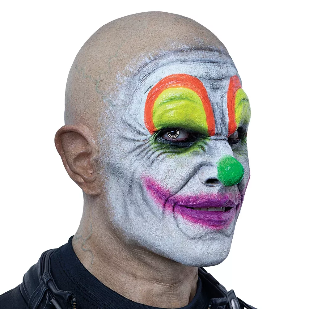 Hooligan Clown Blacklight Hyper Mask