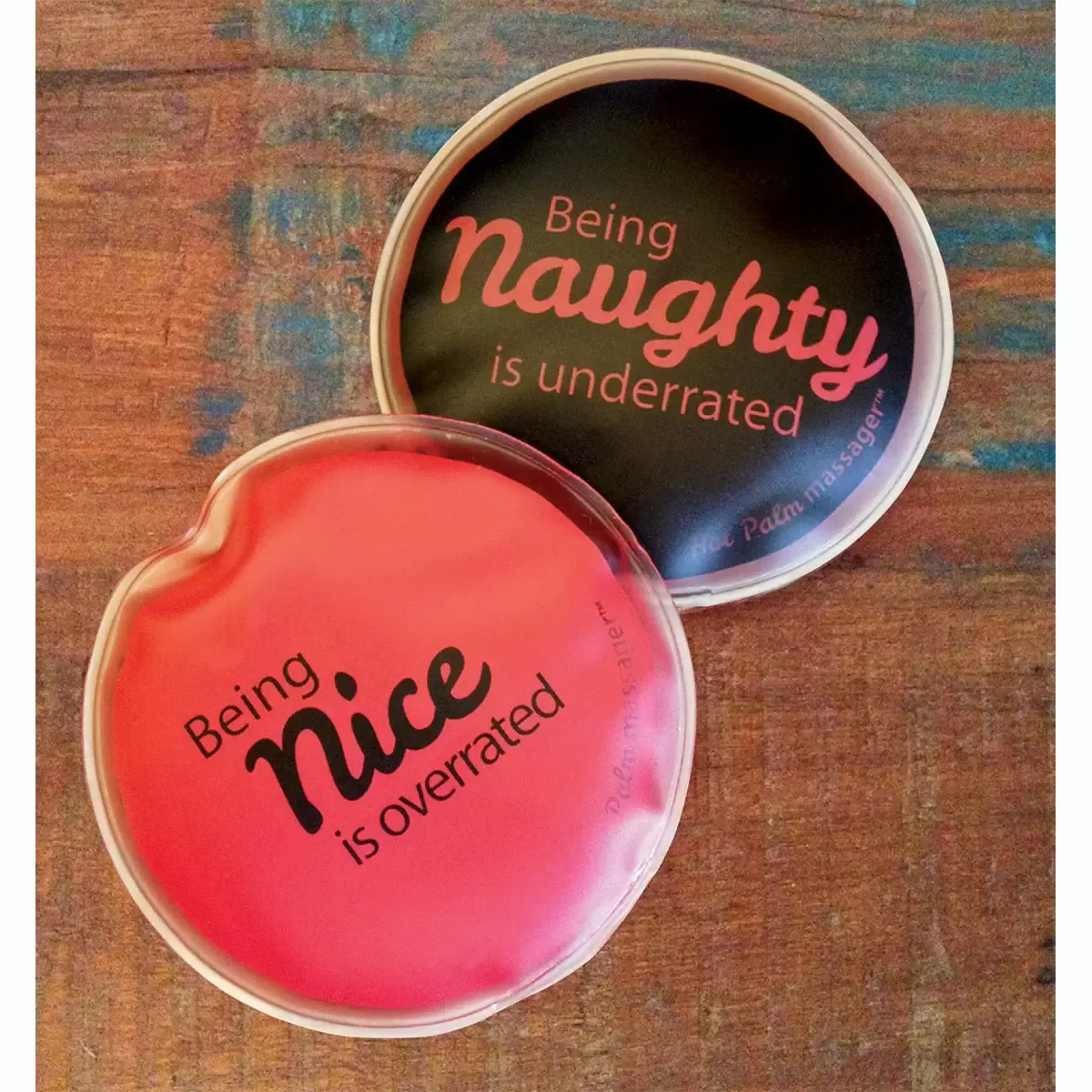 Hot Palm Massager Set - Naughty & Nice