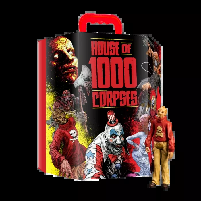 House of 1000 Corpses Action Figure Collectible Case w/ Tiny Torso & Head