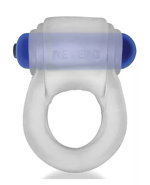 Hunkyjunk Revring Cock Ring & Vibe - Clear