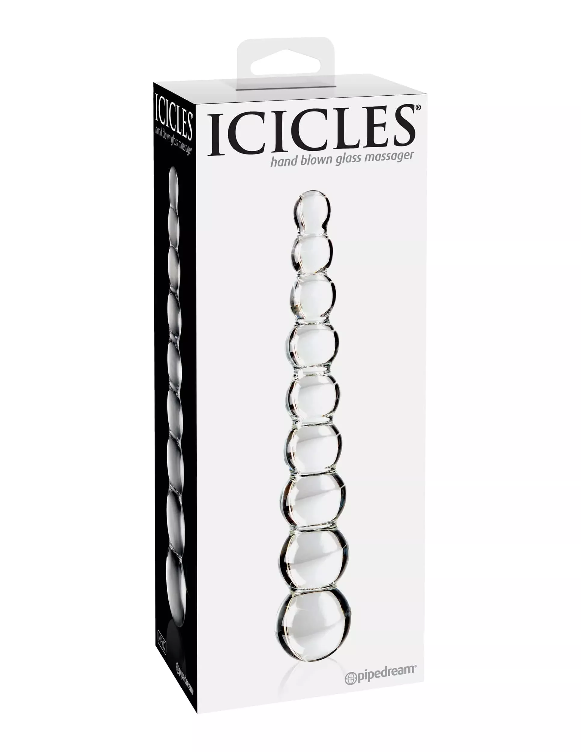 Icicles No.2 Hand Blown Glass Massager