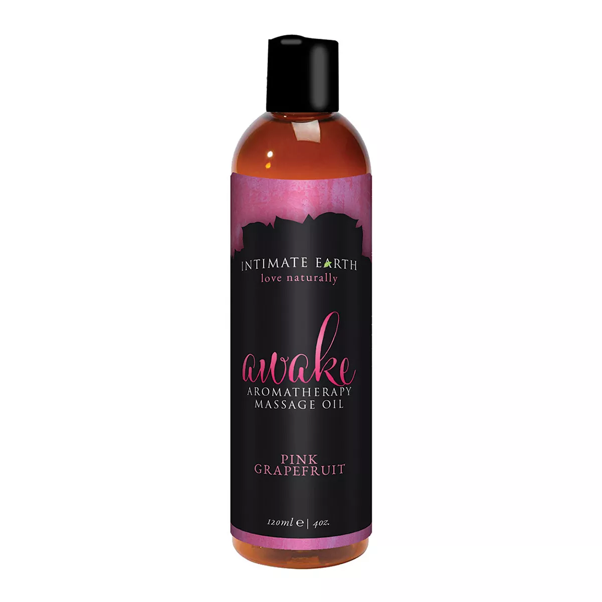 Intimate Earth Aromatherapy Massage Oil - Awake 4oz