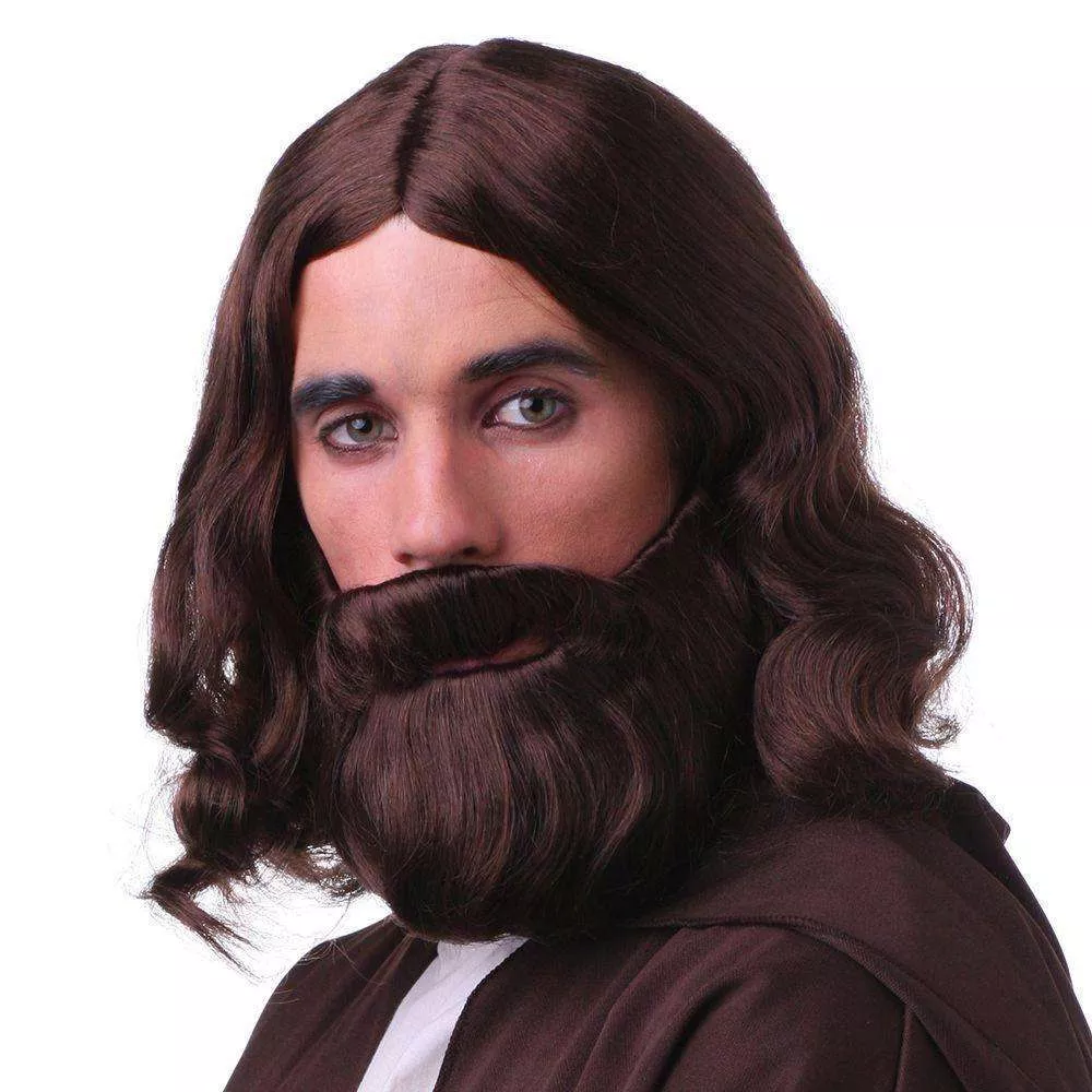 Jesus Christ Biblical Beard and Wig