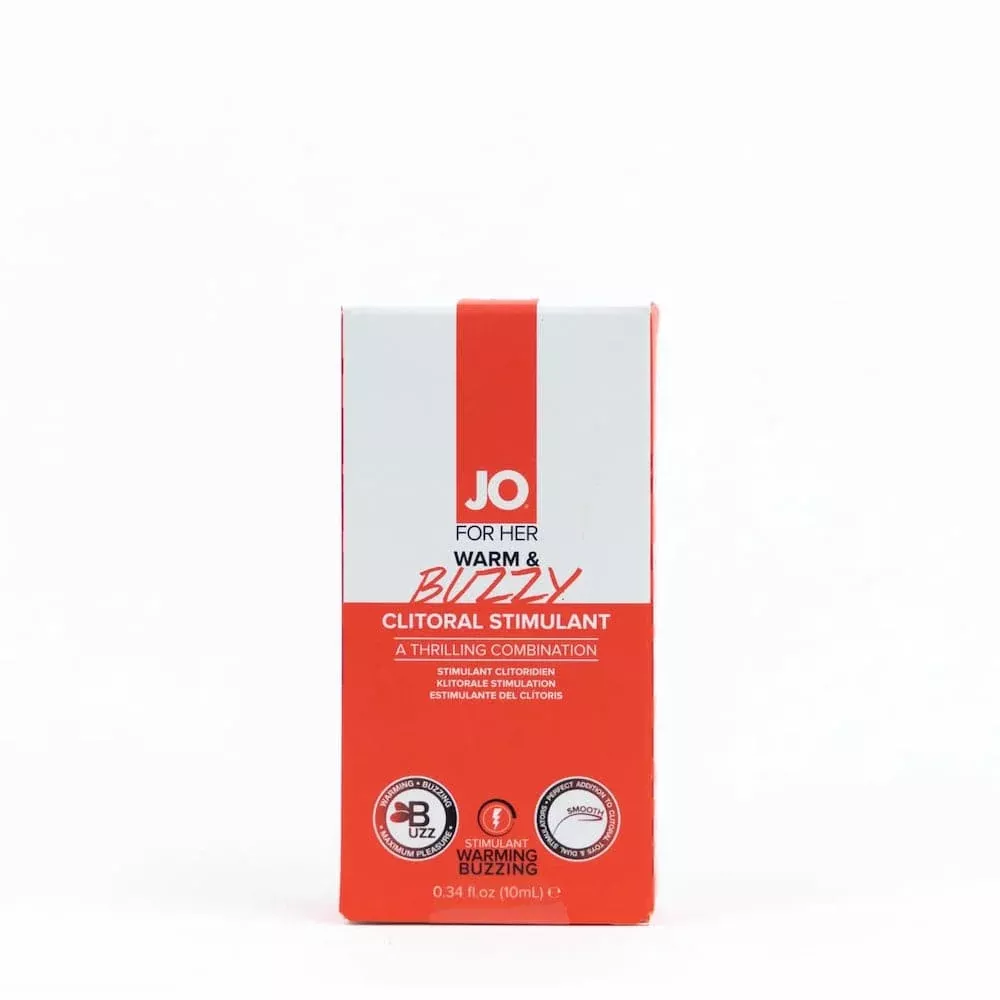 JO Warm & Buzzy Clitoral Stimulant .34 fl. oz.