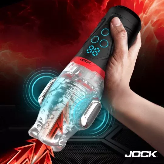 JOCK Advanced Power Suck Sucking & Vibrating Masturbator