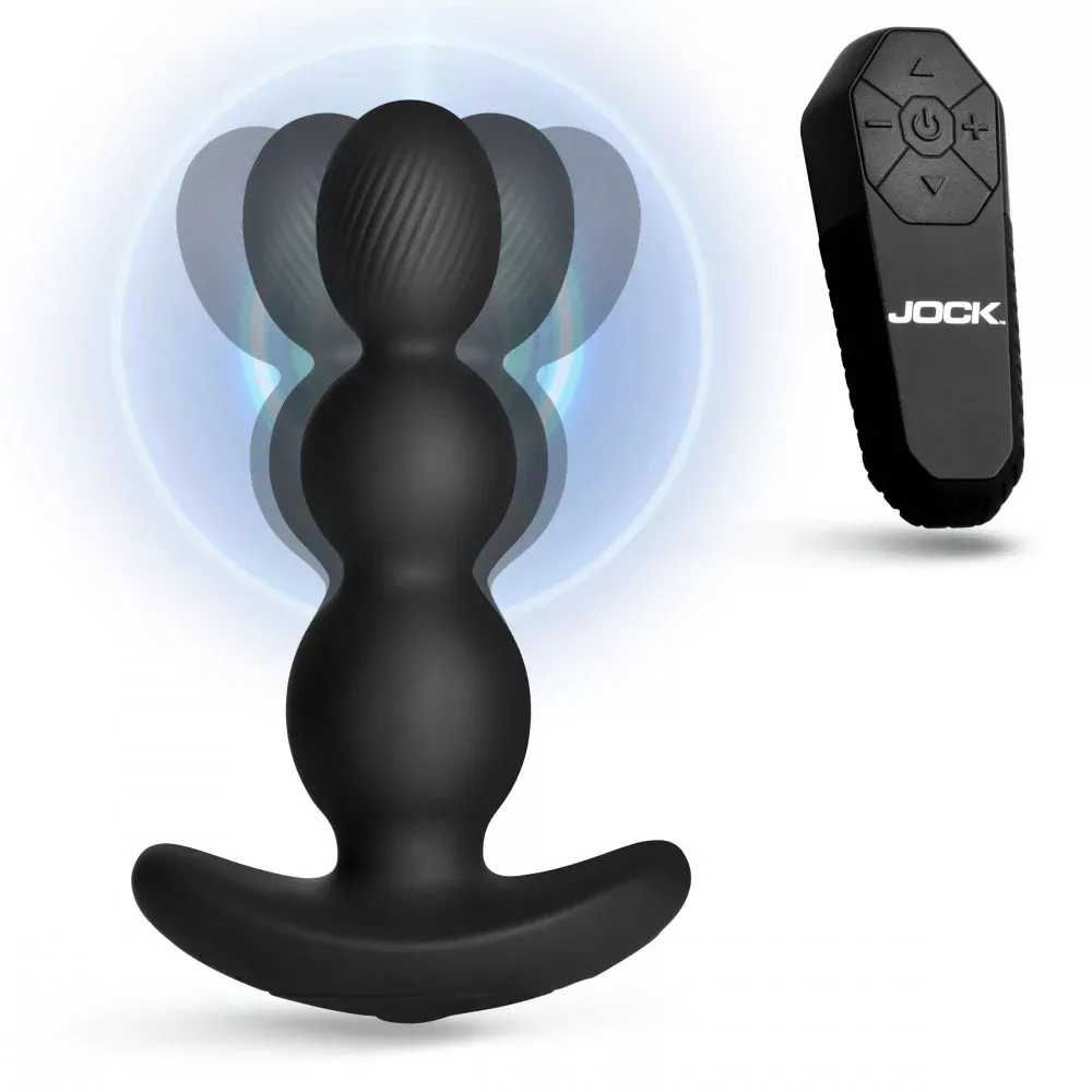 JOCK Enhancers Gyro-X Gyrating and Vibrating Butt Plug