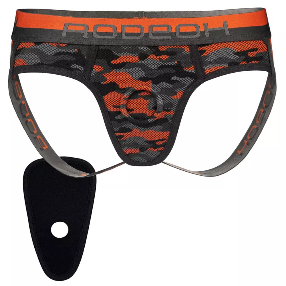 Jock Harness - Orange Camo