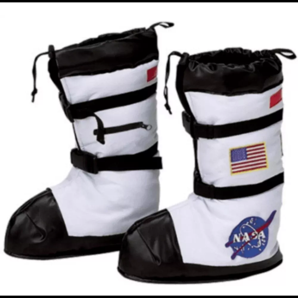 Jr. Astronaut Space Boots Shoe Covers