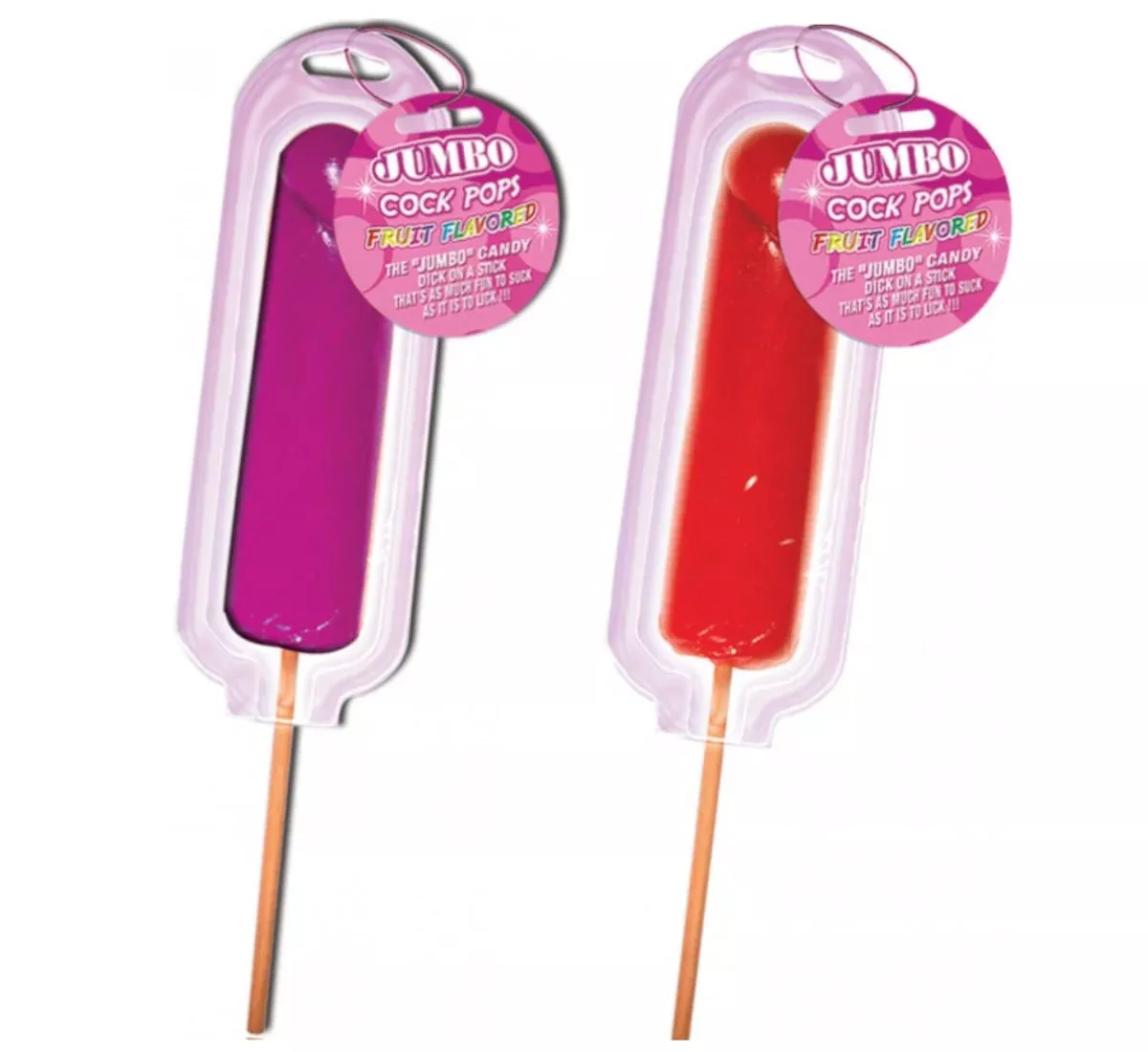JUMBO COCK POPS Fruit Flavored Lollipop - HOTT PRODUCTS