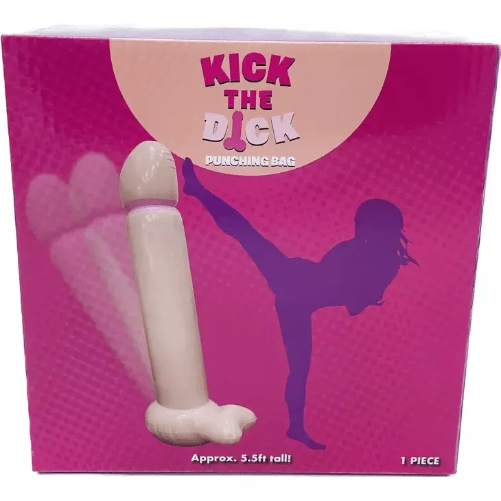 Kick the Dick Inflatable Punching Bag