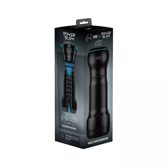 Kiiroo Feel Pocket + Power Blow - Black
