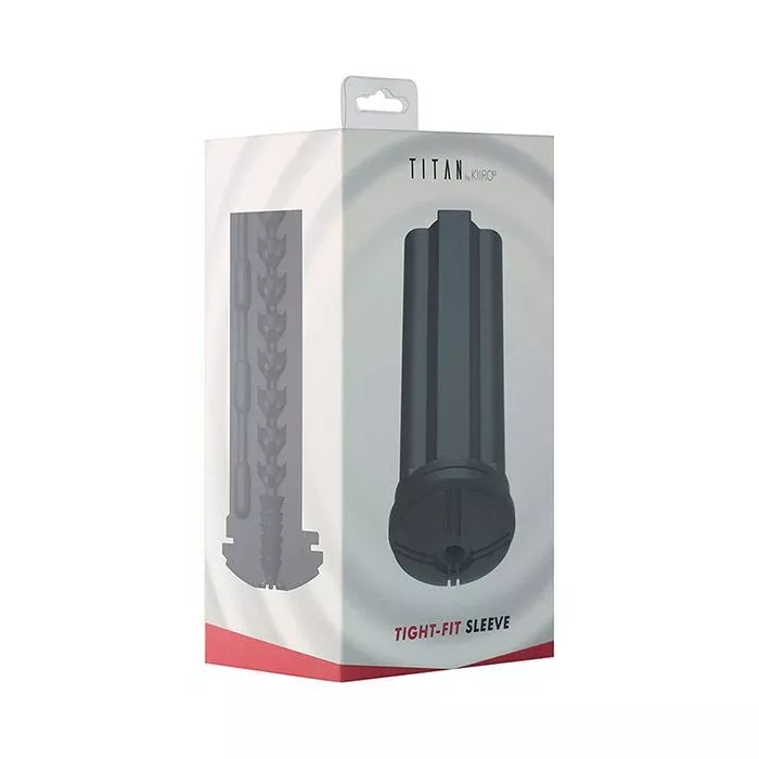 Kiiroo Tight Fit Sleeve For Titan - Black