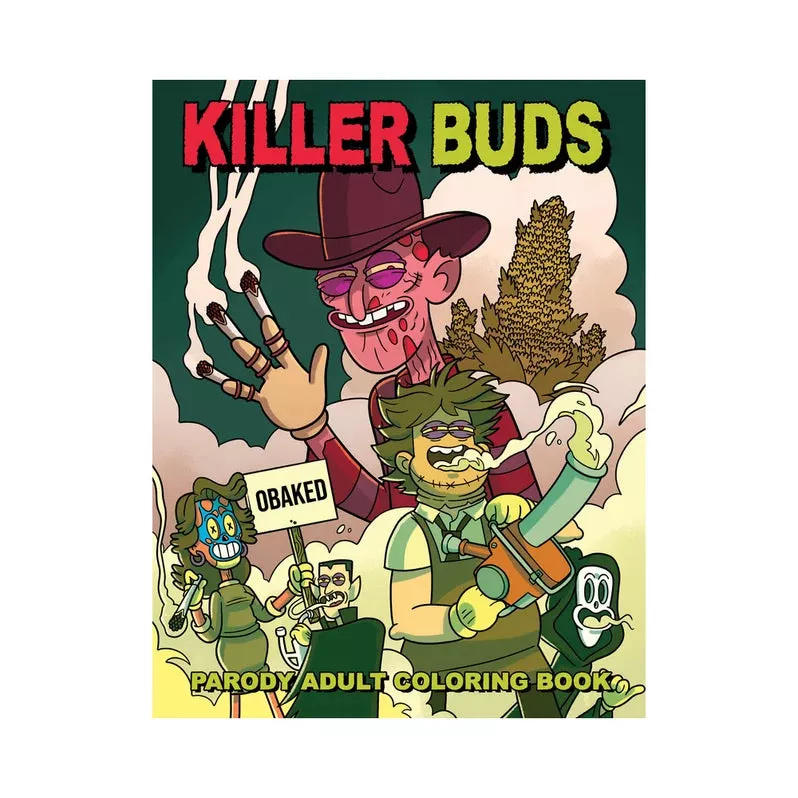 Killer Buds Parody Adult Coloring Book