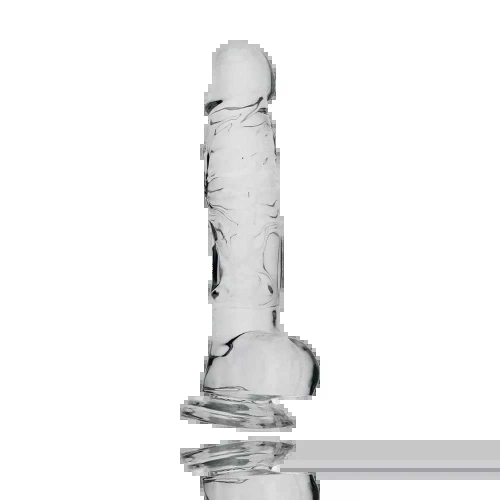 King Cock Clear Cock With Balls
