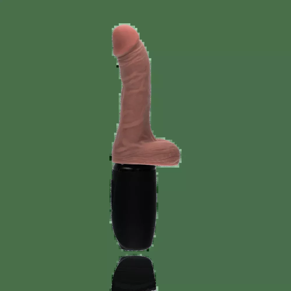 King Cock Plus 6.5" Thrusting Cock W/ Balls