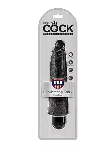 KING COCK VIBRATING REALISTIC STIFFY