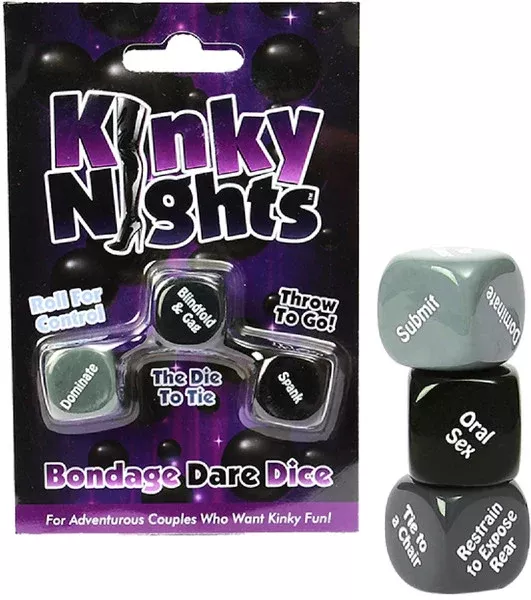 KINKY NIGHTS Bondage Dare Dice - CC