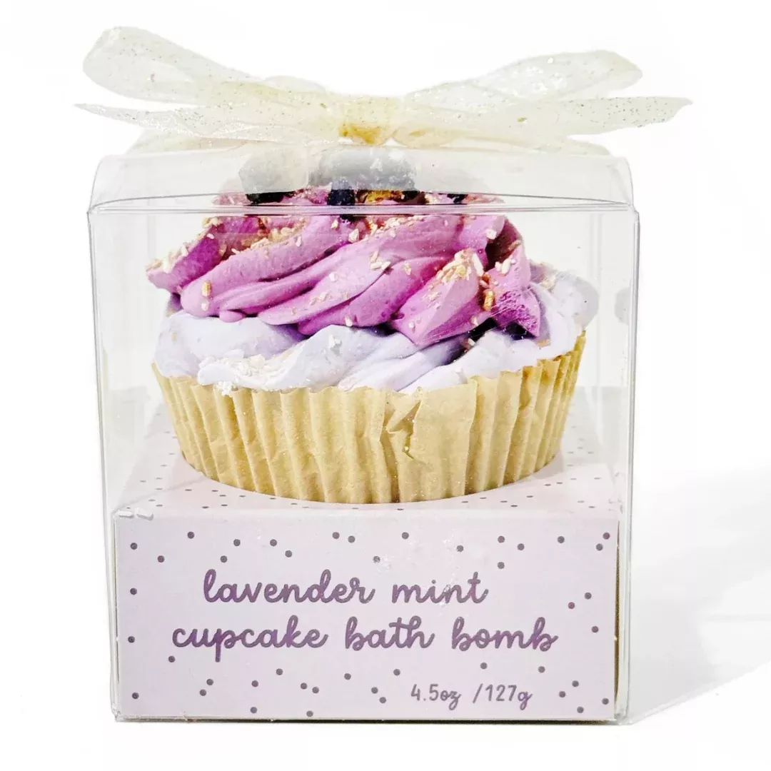 Lavender Mint Cupcake - Bath Bomb