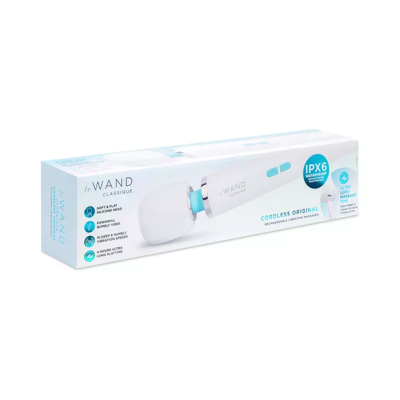 Le Wand Classique Rechargeable Wand Vibrator