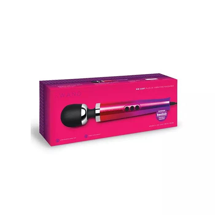 Le Wand Die Cast Plug-In Vibrating Massager Ombre