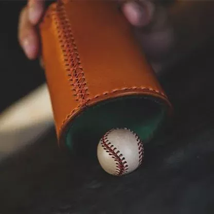 Leather Chop Cup & Balls by TCC
