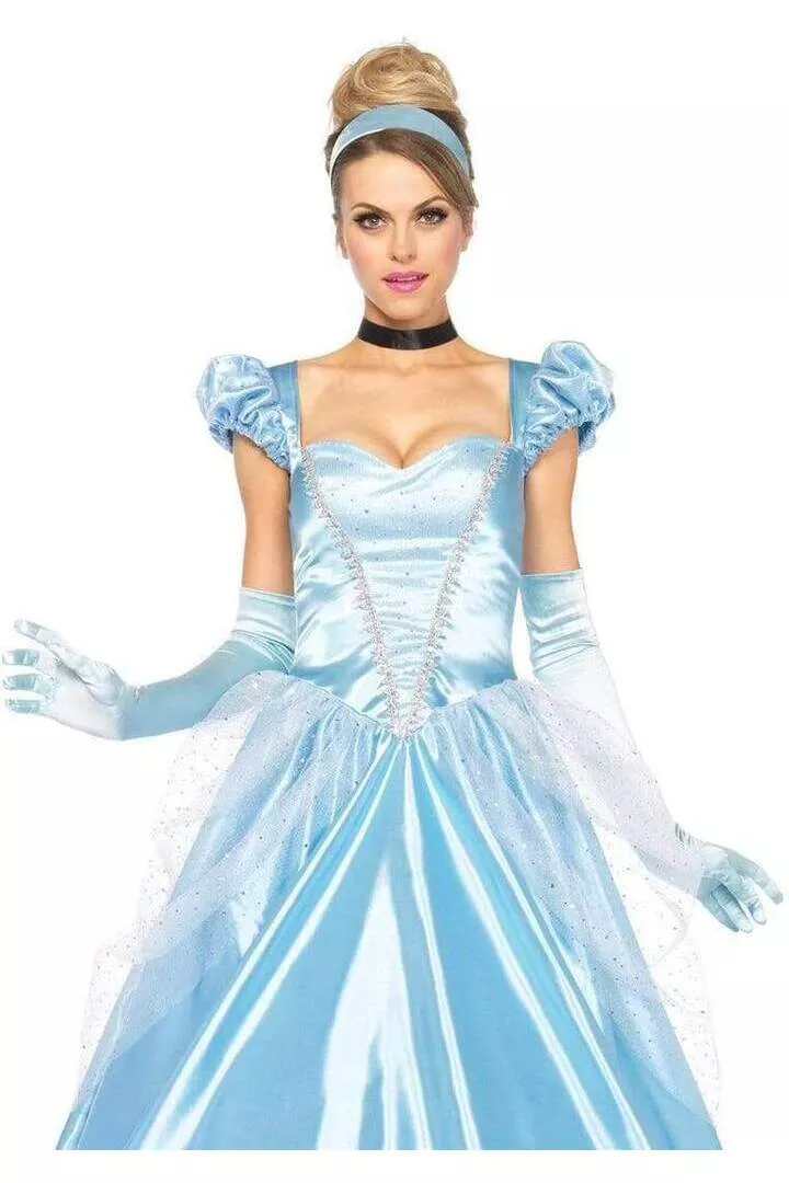 Leg Avenue Classic Cinderella Costume in Blue