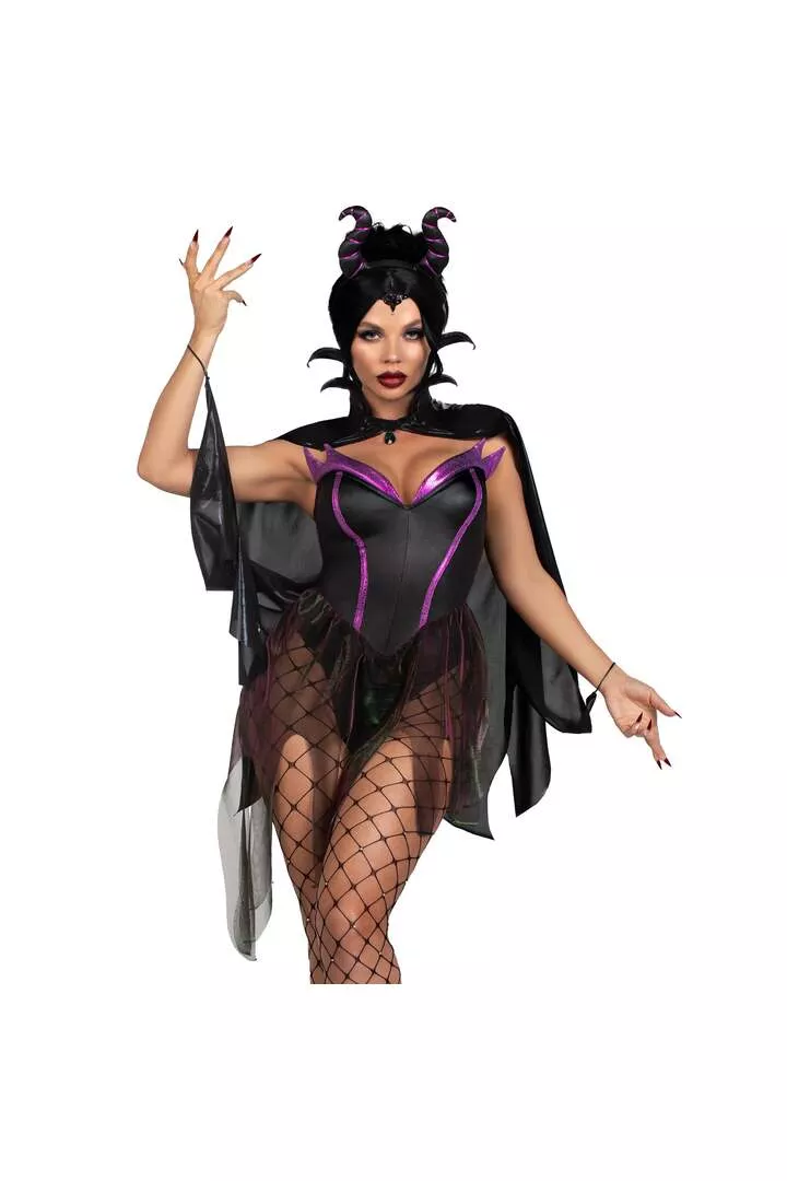 Leg Avenue Evil Enchantress Costume Black