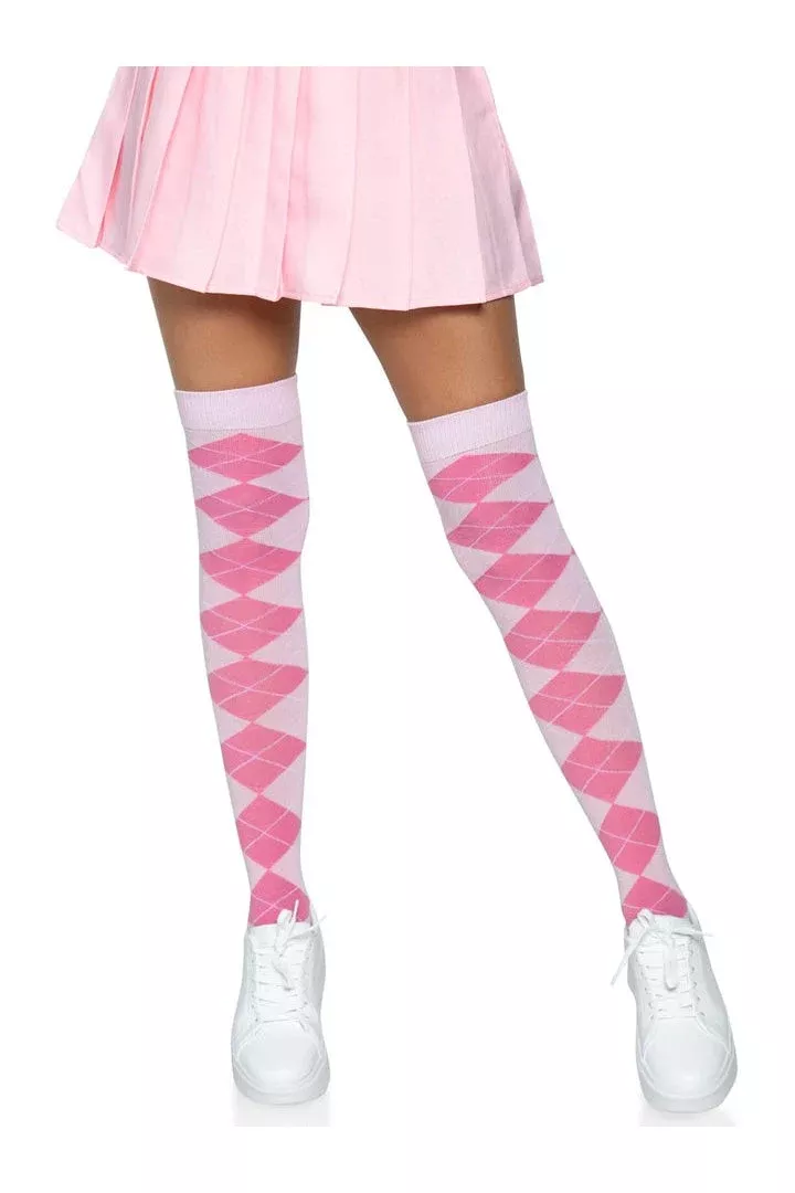 Leg Avenue Madeline Argyle Socks in One Size
