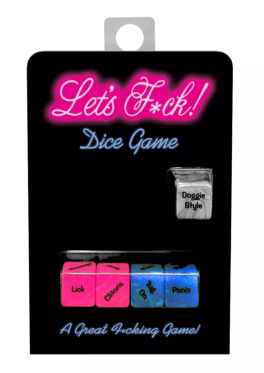 Let's F*ck! Dice Game English