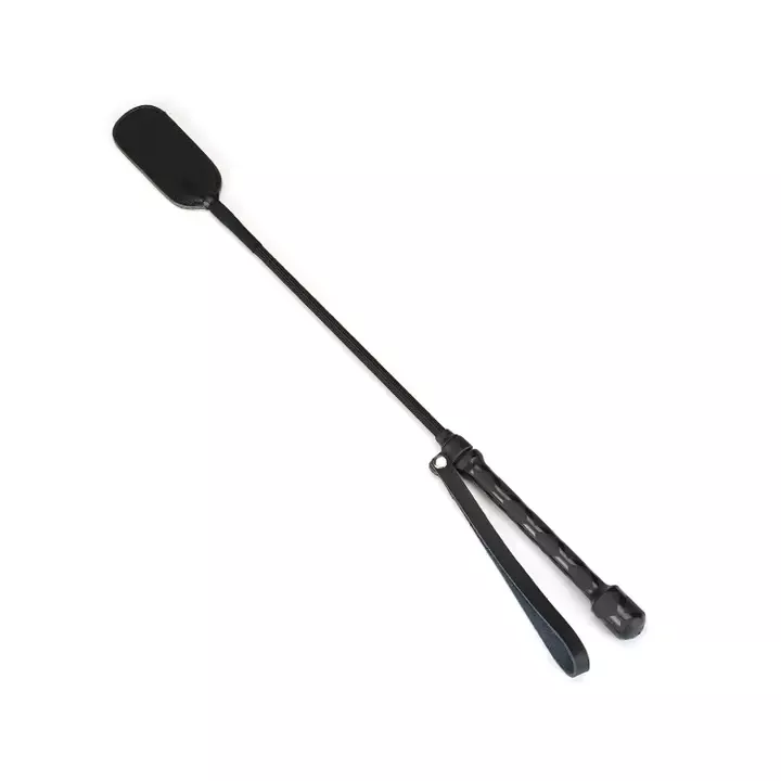 Liebe Seele | Black Bond | Wide Tip Riding Crop