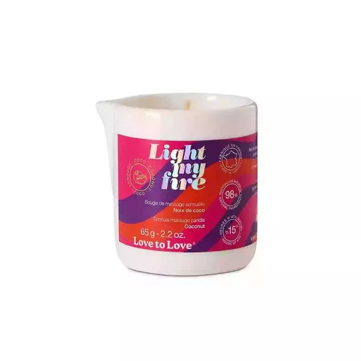 Light My Fire Sensual Massage Candle