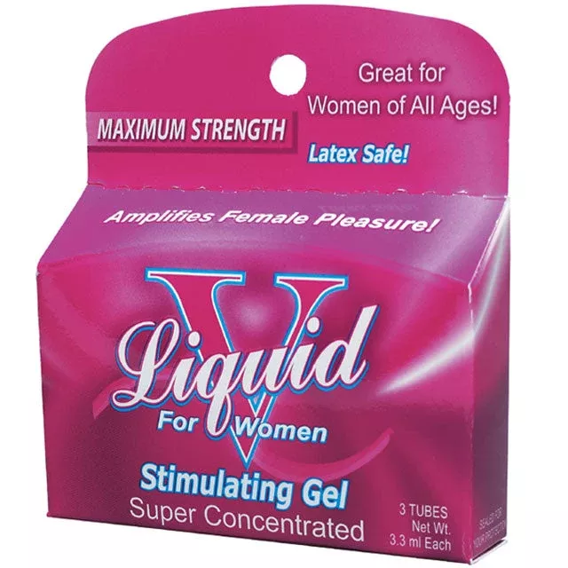 Liquid VStimulating Gel for Women (3 Tubes/3.3ml Each)