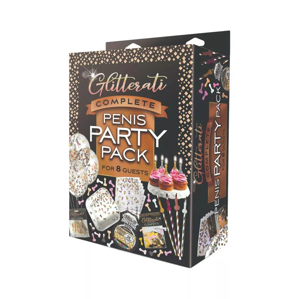Little Genie Glitterati Penis Party Pack