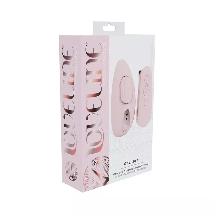 Loveline Celeste Rechargeable Silicone Remote Control Panty Vibrator