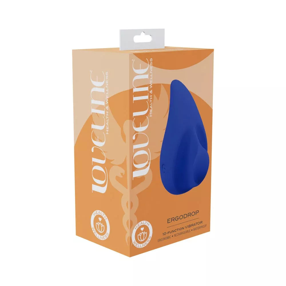LoveLine ErgoDrop Vibe Waterproof Blue