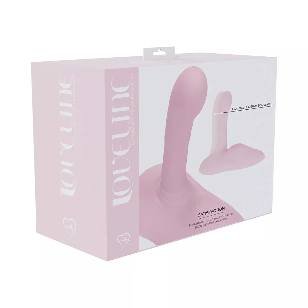 LoveLine Satisfaction Grinder Adjustable Thrusting Pulse Wave Pink