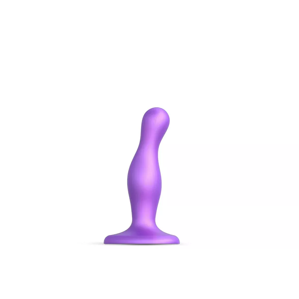 Lovely Planet Strap-On-Me Dildo Plug Curvy Purple