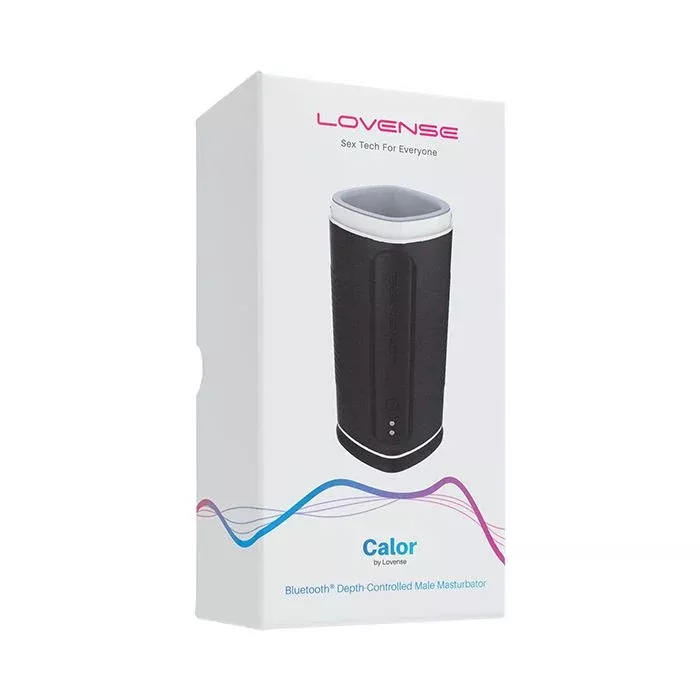 Lovense Calor Compact Heating Masturbator - Black