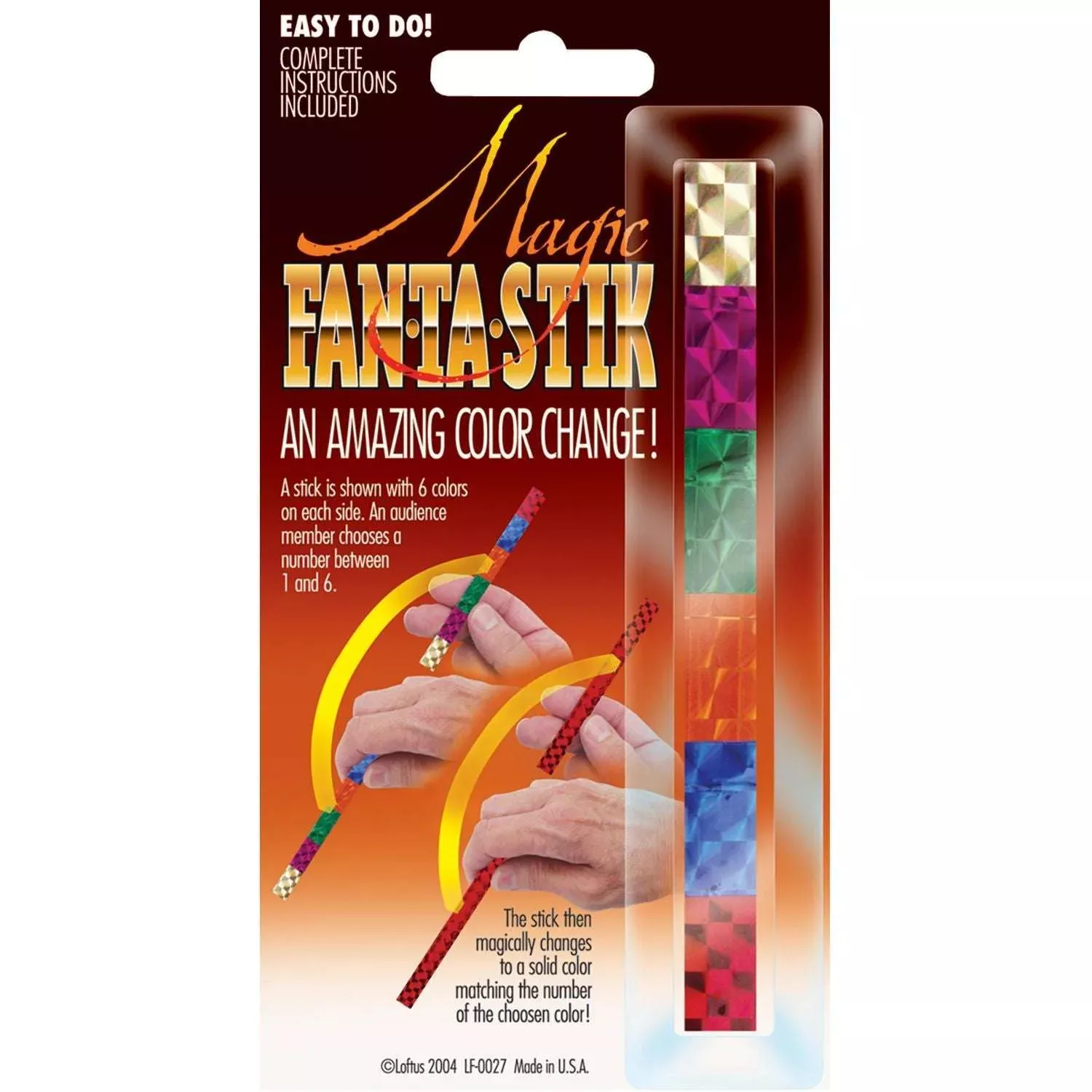 Magic Fantastik Color Changing Hot Rod Trick