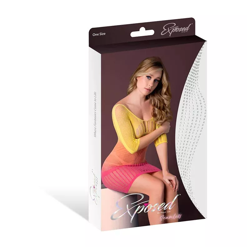 Magic Silk Seamless Half Sleeve Dress