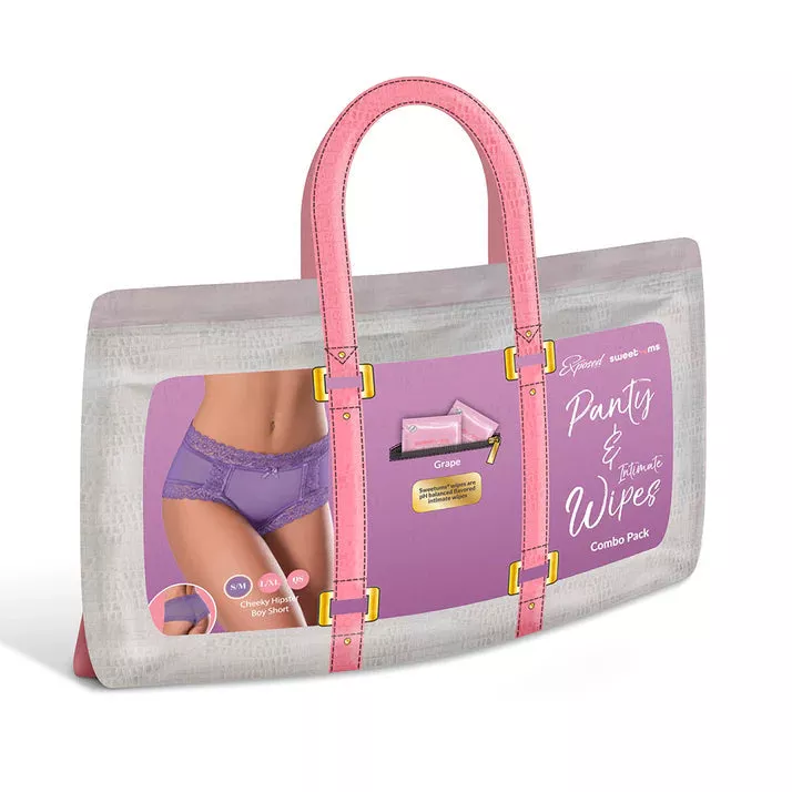 Magic Silk Sweetums Cheeky Hipster Boy Short Grape