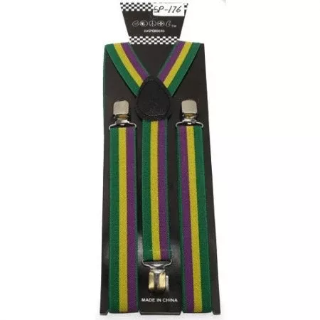 Mardi Gras Suspenders