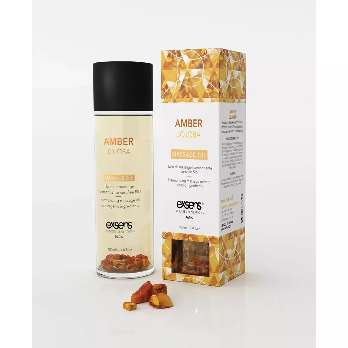 Massage Oil - Amber Jojoba 100ml