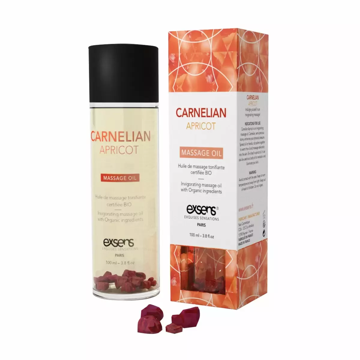 Massage Oil - Carnelian Apricot 100ml