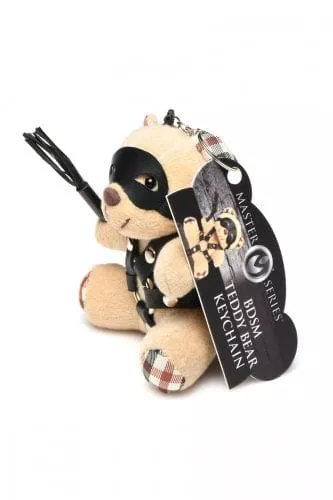 Master Series BDSM Teddy Bear Keychain